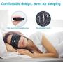 Sleep Headphones Sleeping Headphones Bluetooth, Bluetooth Headband Headphones with Built-in Thin Speakers, Comfortable for Sleeping Running Yoga (Grey)