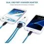 Type C Charger, Dual Port Wall Charger, Car Charger, AndHot 2.1A Charging Block+USB Car Adapter+2-Pack 6ft Type C Fast Charging Cable Compatible for LG Stylo 4/5 G8/V50/V40/G7 ThinQ Q7+ V30 V20 G6 G5 Type C Charger, Dual Port Wall Charger, Car Charger, AndHot 2.1A Charging Block+USB Car Adapter+2-Pack 6ft Type C Fast Charging Cable Compatible for LG Stylo 4/5 G8/V50/V40/G7 ThinQ Q7+ V30 V20 G6 G5