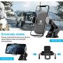 KAPPLUS Wireless Car Charger Mount,10W Qi Fast Charging Auto-Clamping Car Holder,Windshield Dash Air Vent Phone Stand for iPhone 11/11 Pro Max/Xs Max/Xs/X/XR/8+,Samsung S10/S10/S10+/S9/S9+/S8+