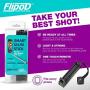 Flipod Selfie Stick All-in-one Universal Extendable Smart Adjustable Phone Cradle Selfie Mount Tripod Stand Device with Remote Control for iPhone X/iPhone 8/8 Plus/iPhone 7/iPhone 7 Plus/Gal