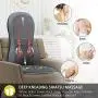 Comfier Full Back Massager with Heat -2D/3D Shiatsu Massage Seat Cushion with 10 Massage Nodes, Massage Chair Pad, Rolling Kneading Massage Pads for Back Pain Relief Comfier Full Back Massager with Heat -2D/3D Shiatsu Massage Seat Cushion with 10 Massage Nodes, Massage Chair Pad, Rolling Kneading Massage Pads for Back Pain Relief