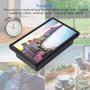 Mobile Phone Screen Magnifier, Universal 12 Inch Mobile Phone 3D Retractable Amplifier Screen Magnifier, Retractable High Definition Screen Amplifier Enlarged Expander(Black)