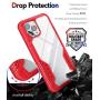 MOBOSI Vanguard Armor Designed for iPhone 11 Pro Case, Rugged Cell Phone Cases, Heavy Duty Military Grade Shockproof Drop Protection Cover for iPhone 11 Pro 5.8 Inch 2019, Red