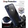 MOBOSI Vanguard Armor Designed for iPhone Xs Max Case, Rugged Cell Phone Cases, Heavy Duty Military Grade Shockproof Drop Protection Cover for iPhone 10xs Max 2018 6.5 Inch (Navy Blue)