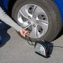 Slime 40050 12V Tire Inflator Portable Air Compressor Auto Pump with 100 psi Gauge, Long Hose and LED Light