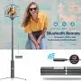 Selfie Stick Tripod with Bluetooth Remote, Portable Compact Design, Extendable All-in One Selfie Stick for iPhone 11/X/XR/Xs Max/8, Samsung Galaxy S10/10+/S9/S9+/S8, Huawei Android Phones Selfie Stick Tripod with Bluetooth Remote, Portable Compact Design, Extendable All-in One Selfie Stick for iPhone 11/X/XR/Xs Max/8, Samsung Galaxy S10/10+/S9/S9+/S8, Huawei Android Phones