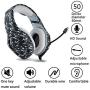 ENVEL Noise Cancelling Gaming Headset for Nintendo Switch/PS4,Surround Sound Stereo Volume Control One Key Mute,Gamer Omnidirectional Microphone Work for Xbox One S/PC/Laptop/Mac/PS3/Phone and More