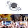 Mobile Game Rocker Tablets Suction Cup Mini Light Weight Plastic Portable Reusable Gaming Trigger Phone Game Durable Shooter Controller Washable Random Colors