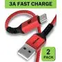 BrexLink USB C Fast Charging Cable(3A), USB C to USB A Charger (6.6ft/2 Pack), Nylon Braided Fast Charging Cord for Samsung Galaxy S10 S9 S8 Note 9, Pixel, LG V30 G6, Nintendo Switch(Red) BrexLink USB C Fast Charging Cable(3A), USB C to USB A Charger (6.6ft/2 Pack), Nylon Braided Fast Charging Cord for Samsung Galaxy S10 S9 S8 Note 9, Pixel, LG V30 G6, Nintendo Switch(Red)