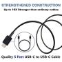 USB C Wall Charger,2-Pack PD 25W Fast Charger and 2-Pack 5-ft USB C to USB C Fast Charging Cable for Samsung Galaxy Note10/Note20/S20/S20+/S20 Ultra,2018 iPad Pro 11/12.9,2020 iPad Pro 11/12.9