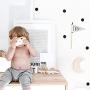 Unetox Kids Mini Wooden Camera Toys Fashion Neck Hanging Photographed Props with Rope Childrens Room Decorations (White)