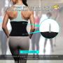 SHAPERX Waist Trimmer Belt - Waist Eraser Sauna Sweat Band Waist Trainer for Weight Loss