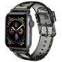iiteeology Compatible with Apple Watch Band 38mm 40mm, Women Glitter Soft Silicone Sports iWatch Band Strap for Apple Watch Series 5/4/3/2/1 (38mm 40mm Black/Gold)