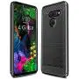 LG G8 ThinQ Case,LG G8 Case, Sucnakp TPU Shock Absorption Cell Phone Cases Technology Raised Bezels Protective Cover for LG G8 Case (Black)