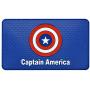 Tianmei 10.6&quotx6.1" Marvel Comics Pattern Extra Large Size Anti-Slip Rubber Pad, Car Dashboard Universal Non-Slip Mat Use for Cell Phones, Sunglasses, Keys, Coins and More (Captain USA)
