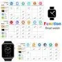 Smart Watch,Android Smartwatch Touch Screen Bluetooth Smart Watch for Android Phones Wrist Phone Watch with SIM Card Slot & Camera,Waterproof Sports Fitness Tracker Watch for Men Women Kids