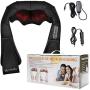 Shiatsu Neck and Back Massager with Heat 3D Deep Kneading Massager for Back,Neck and Shoulder,Waist,Leg Easy to use at Home,car,Office