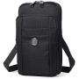 Sentient Wolf Water-Resistant Oxford Fabric Multifunction Phone Bag One Shoulder Phone Waist Bag Diagonal Cross Bag Smart Phone Case Outdoor Bag