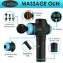 Percussion Massage Gun for Athletes - Percussive Handheld Deep Tissue Back Massager for Sore Muscle Pain Relief & Recovery - Portable Electric Body Massager Sports Drill Percussion Massage Gun for Athletes - Percussive Handheld Deep Tissue Back Massager for Sore Muscle Pain Relief & Recovery - Portable Electric Body Massager Sports Drill