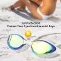 COPOZZ Swimming Goggles, No Leaking Swim Racing Triathlon Goggles for Adult Men Women Youth, Anti Fog UV Protection Lenses, Soft Silicone Frame and Strap COPOZZ Swimming Goggles, No Leaking Swim Racing Triathlon Goggles for Adult Men Women Youth, Anti Fog UV Protection Lenses, Soft Silicone Frame and Strap