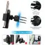 Car Vent Phone Mount, AONKEY Cell Phone Holder Adjustable Hook Clip Cradle Universal for All Smartphones Include iPhone 11 Pro/11 Pro Max/XR/XS/XS Max/X/8/7, Galaxy S9/S10/S10 Plus Note 9/Note 10 Plus