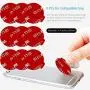 9 Pack Sticky Adhesive Compatible with Socket Base, PKYAA Double-Sided Replacement Tape for Collapsible Grip & Car Phone Holder - 9pcs 1.4 inches(35mm) Adhesive Tapes & 6pcs Alcohol Prep Pads 9 Pack Sticky Adhesive Compatible with Socket Base, PKYAA Double-Sided Replacement Tape for Collapsible Grip & Car Phone Holder - 9pcs 1.4 inches(35mm) Adhesive Tapes & 6pcs Alcohol Prep Pads