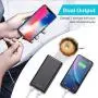 Portable Charger 26800mAh【2020 Upgrade High Capacity】Power Bank Ultra Compact External Battery Pack Backup with 4 LED Lights,Dual USB Ports High-Speed Charging for Cell Phones, Tablet and More (Black)