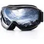 Juli Ski Goggles,Winter Snow Sports Snowboard Goggles with Anti-Fog UV Protection Double Lens for Men Women & Youth Snowmobile Skiing Skating Juli Ski Goggles,Winter Snow Sports Snowboard Goggles with Anti-Fog UV Protection Double Lens for Men Women & Youth Snowmobile Skiing Skating