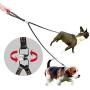 PET ARTIST 2 Way Tangle Free Dog Leash for Small&Medium Dogs Walking and Training