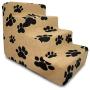 USA Made Pet Steps/Stairs with CertiPUR-US Certified Foam for Dogs & Cats by Best Pet Supplies