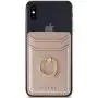 TOPWOOZU Phone Card Holder with Ring Grip for Back of Phone,Adhesive Stick-on Credit Card Wallet Pocket for iPhone,Android and Smartphones (Rosegold) TOPWOOZU Phone Card Holder with Ring Grip for Back of Phone,Adhesive Stick-on Credit Card Wallet Pocket for iPhone,Android and Smartphones (Rosegold)
