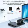 LETSCOM Wireless Charger,3 in 1 Qi-Certified 15W Fast Charging Station for Apple Watch, AirPods, Wireless Charging Dock Compatible with iPhone 11/11 Pro/XS Max/XR/XS/X/iWatch Series(NO QC3.0 Adapter)