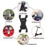 YQXCC Bike Phone Mount Bicycle Holder/Bike Accessories/Bike Phone Holder /360° Rotation Universal Cradle Clamp for iOS Android Smart Phone (Black)