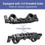 SMALLRIG 15mm Railblock Rod Clamp with 1/4"-20 Thread for 15mm DSLR Camera Cage Shoulder Rig - 2061