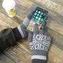 Pveath Winter Knit Gloves Warm Touch Screen Women Men Winter Gloves Knitted Snowflake Smart Phone Touch Screen Gloves Full Finger Mittens Warm Gloves for Men Women,