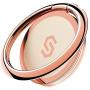 Syncwire Cell Phone Ring Holder Stand, 360 Degree Rotation Universal Finger Ring Kickstand with Polished Metal Phone Grip for Magnetic Car Mount Compatible with iPhone, Samsung, LG, Sony - Rosegold