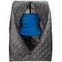 Durasage Lightweight Portable Personal Steam Sauna Spa for Weight Loss, Detox, Relaxation at Home, 60 Minute Timer, 800 Watt Steam Generator, Chair Inlcuded - Gray Durasage Lightweight Portable Personal Steam Sauna Spa for Weight Loss, Detox, Relaxation at Home, 60 Minute Timer, 800 Watt Steam Generator, Chair Inlcuded - Gray