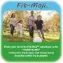 Healthtech Fit-Moji Fun Fitness Tracker with Smartphone APP, Activity Tracker with Step Counter Calorie Counter Pedometer Technology Product for Kids Seniors Women and Men Healthtech Fit-Moji Fun Fitness Tracker with Smartphone APP, Activity Tracker with Step Counter Calorie Counter Pedometer Technology Product for Kids Seniors Women and Men