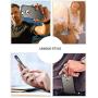 iPhone 8 Case, iPhone 7 Case, BENTOBEN Heavy Duty Shockproof 3 in 1 Slim Hybrid Hard PC Soft Silicone Rubber Bumper Rugged Protective Phone Case Cover for iPhone 8 /iPhone 7 (4.7") Gunmetal