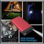 Power Bank 30000mAh 2USB Ports/Flashlight Portable Phone Charger Quick Charge Phone Tablet(RED_30000mAh)