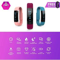 Kids Fitness Tracker Activity Tracker for Kids - Waterproof Smart Watches For Girls Boys Digital Kids Alarm Monitor Pedometer Walking Sleep Activity Step Counter Smart Phone - 2 Bands Purple Gifts Set