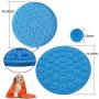 Bowitry (3 Pack) Dog Lick Pad, Slow Treat Feeder Mat with Super Suctions,Slow Feeder Lick Mat Suctions to Wall for Pet Bathing, Grooming, and Dog Training