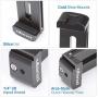 Ulanzi Aluminum Pad Tripod Mount with Cold Shoe Compatible for iPad, Metal Tablet Tripod Adapter Holder with Quick Release Plate 1/4 Screw Mount Universal for iPad Mini/iPad 4/iPad Pro/Surface Pro