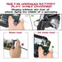 Mobile Game Controller with 4000mAh Power Bank and Cooling Fan, PUBG Mobile Controller Gamepad L1 R1 Aim and Shoot Trigger, Joystick Remote Grip for 4.7-6.5" iPhone Android iOS Phone Accessories