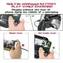 Mobile Game Controller with 4000mAh Power Bank and Cooling Fan, PUBG Mobile Controller Gamepad L1 R1 Aim and Shoot Trigger, Joystick Remote Grip for 4.7-6.5" iPhone Android iOS Phone Accessories