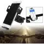Enrilior PVC Mountain Bicycle Mobile Phone Holder Bracket Bike Handlebar Cellphone Rack(Black Blue) Enrilior PVC Mountain Bicycle Mobile Phone Holder Bracket Bike Handlebar Cellphone Rack(Black Blue)