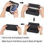 Faraday Bag, Wisdompro RFID Signal Blocking Bag Shielding Pouch Wallet Case for Cell Phone Privacy Protection and Car Key FOB (Black)
