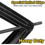Weize RV Trailer Camper Stabilizer Leveling Scissor Jacks with Handle-24"- 5000lbs - Set Of 4