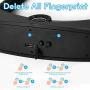 VEEAPE Fingerprint Lock U Lock Bike IP65 Waterproof U Bike Lock, Bicycle Lock with USB Cable, 100 Fingerprints, Unlock Time 0.5 Seconds, Anti-Theft Safety Suitable for Bike Motorcycle Glass Door