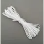 15 Yard 1/4 Inch Wide Elastic String Cord Bands Rope for Sewing Crafts DIY Mask (1/4 inch 15 Yards) 15 Yard 1/4 Inch Wide Elastic String Cord Bands Rope for Sewing Crafts DIY Mask (1/4 inch 15 Yards)